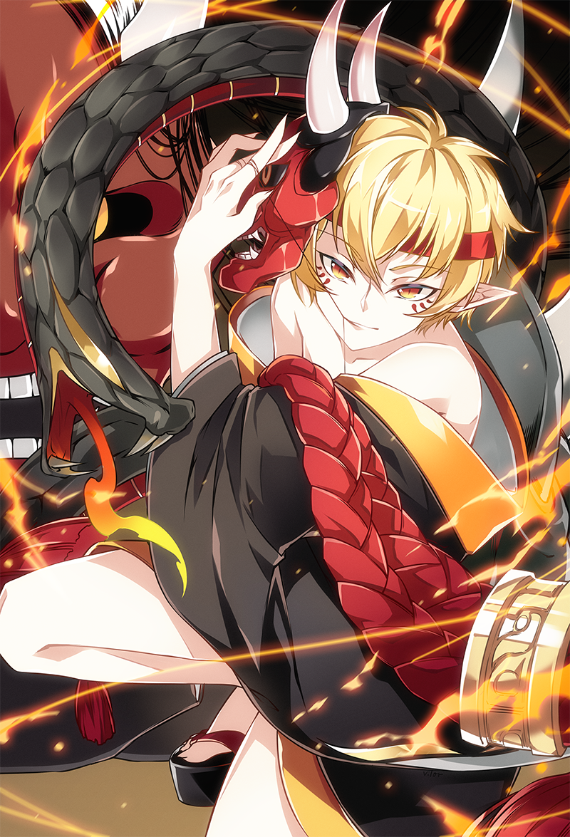 Hannya Onmyoji - HD Wallpaper 