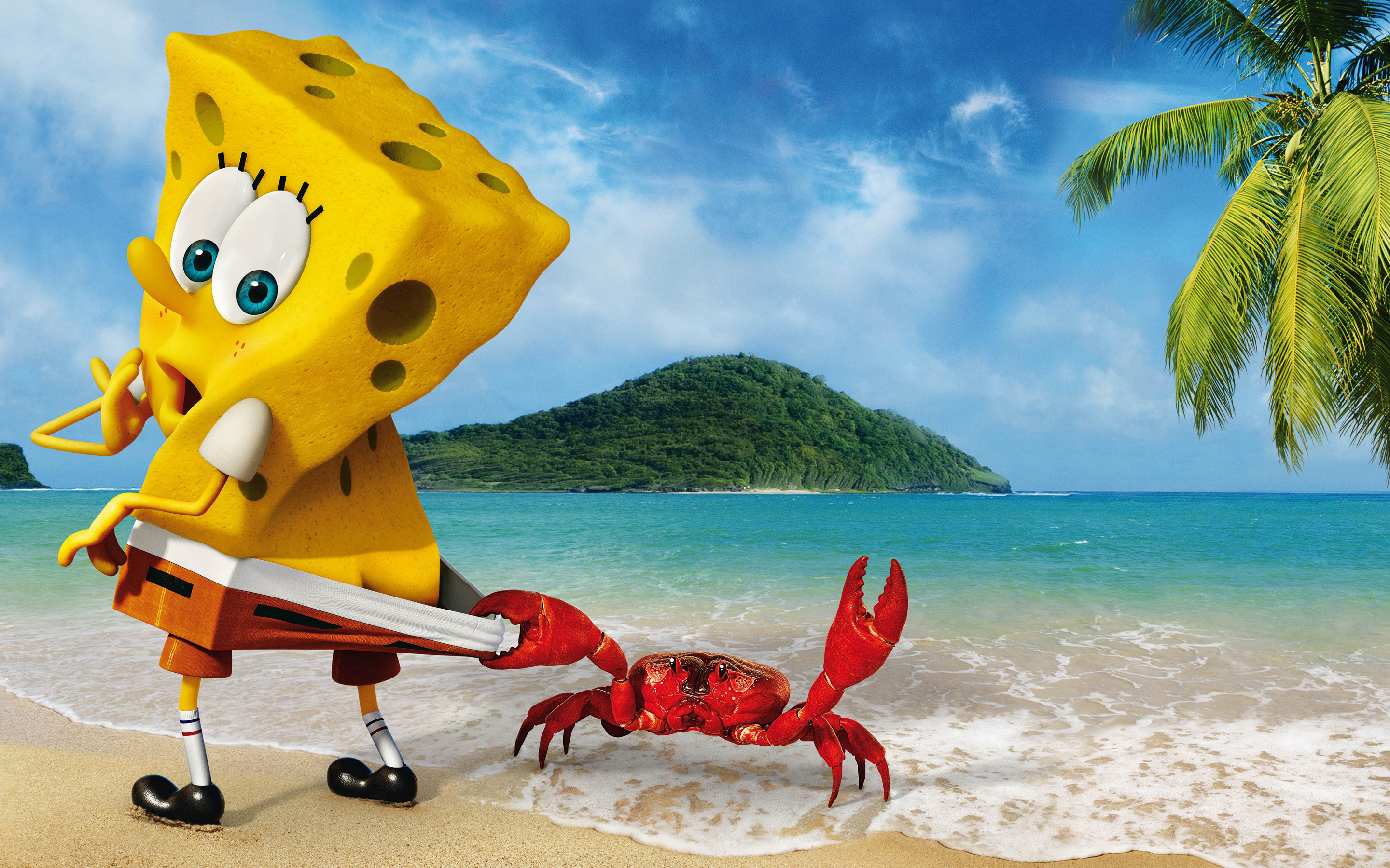Bob Sponge Wallpaper - Spongebob 3d Wallpaper Hd - HD Wallpaper 