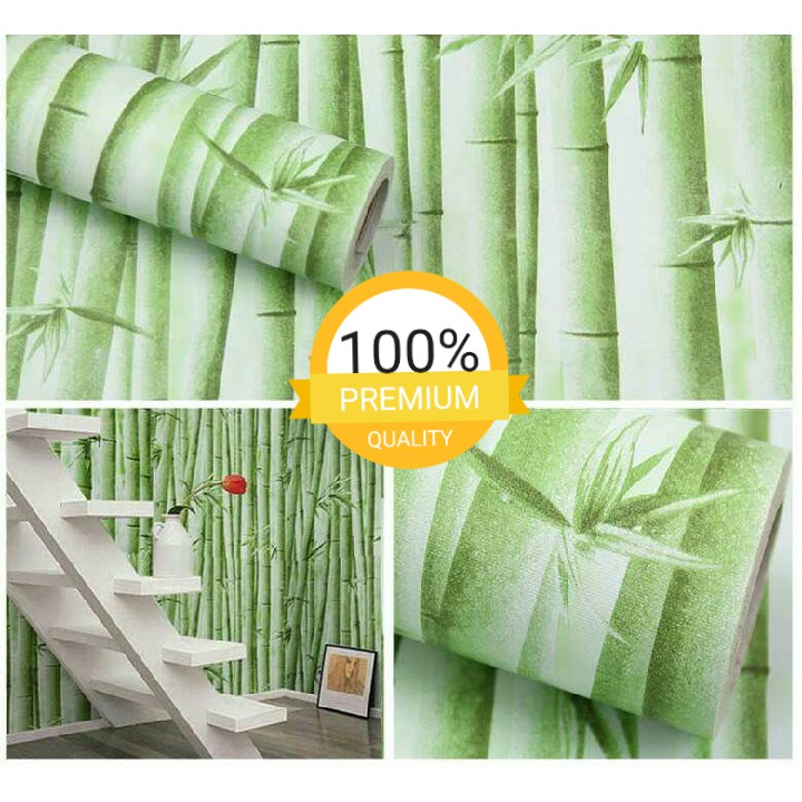 Contoh Wallpaper Dinding Bambu - HD Wallpaper 
