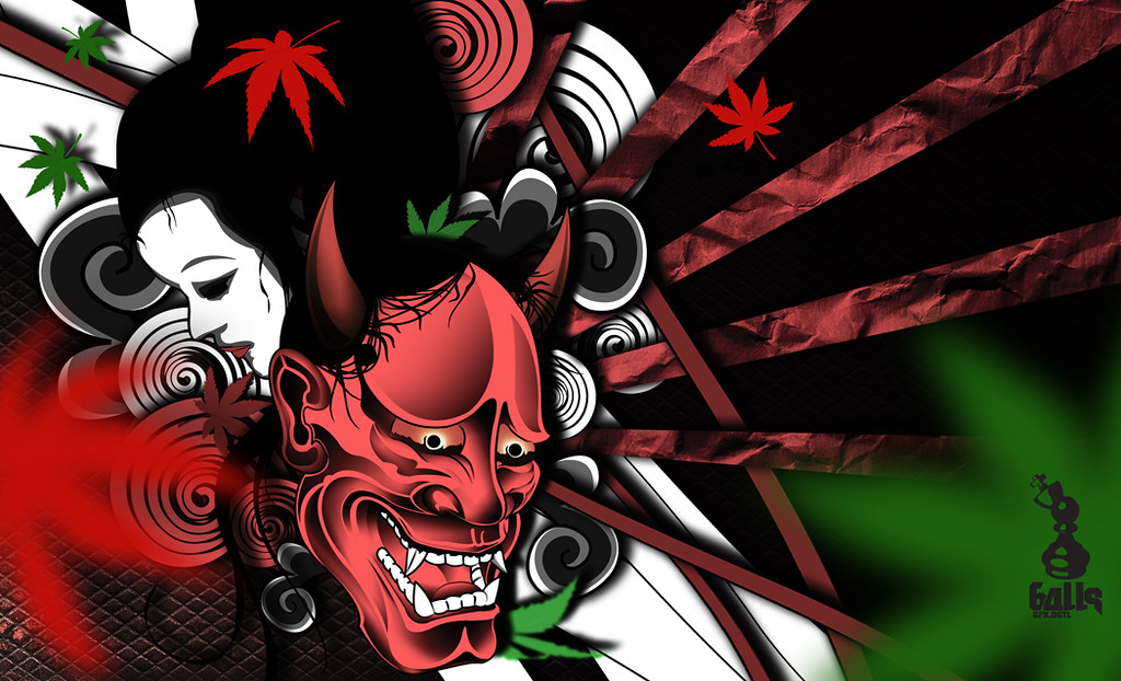 Geisha Hannya - HD Wallpaper 