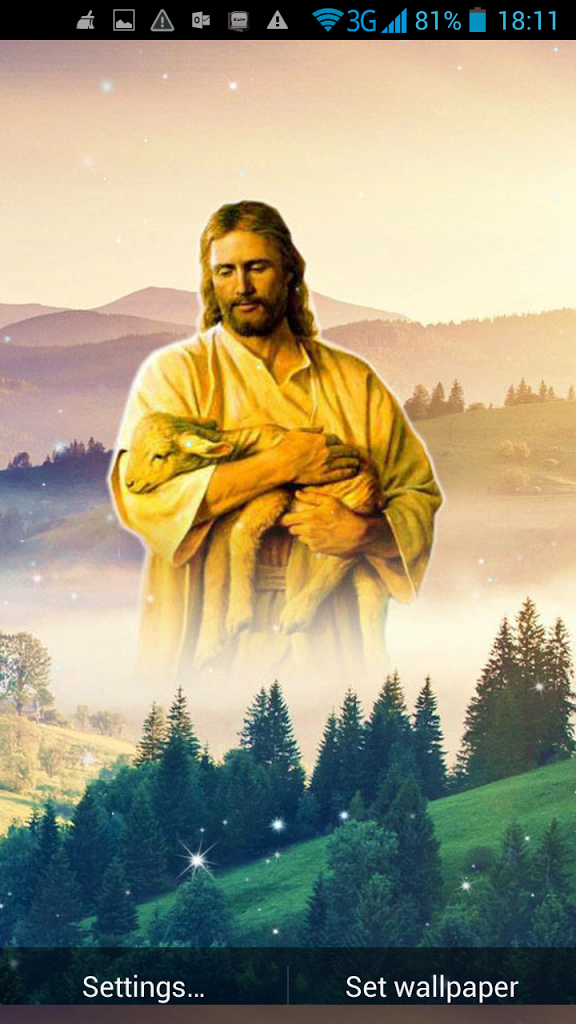 Wallpaper Salib Keren - Transparent Background Jesus Clipart - HD Wallpaper 