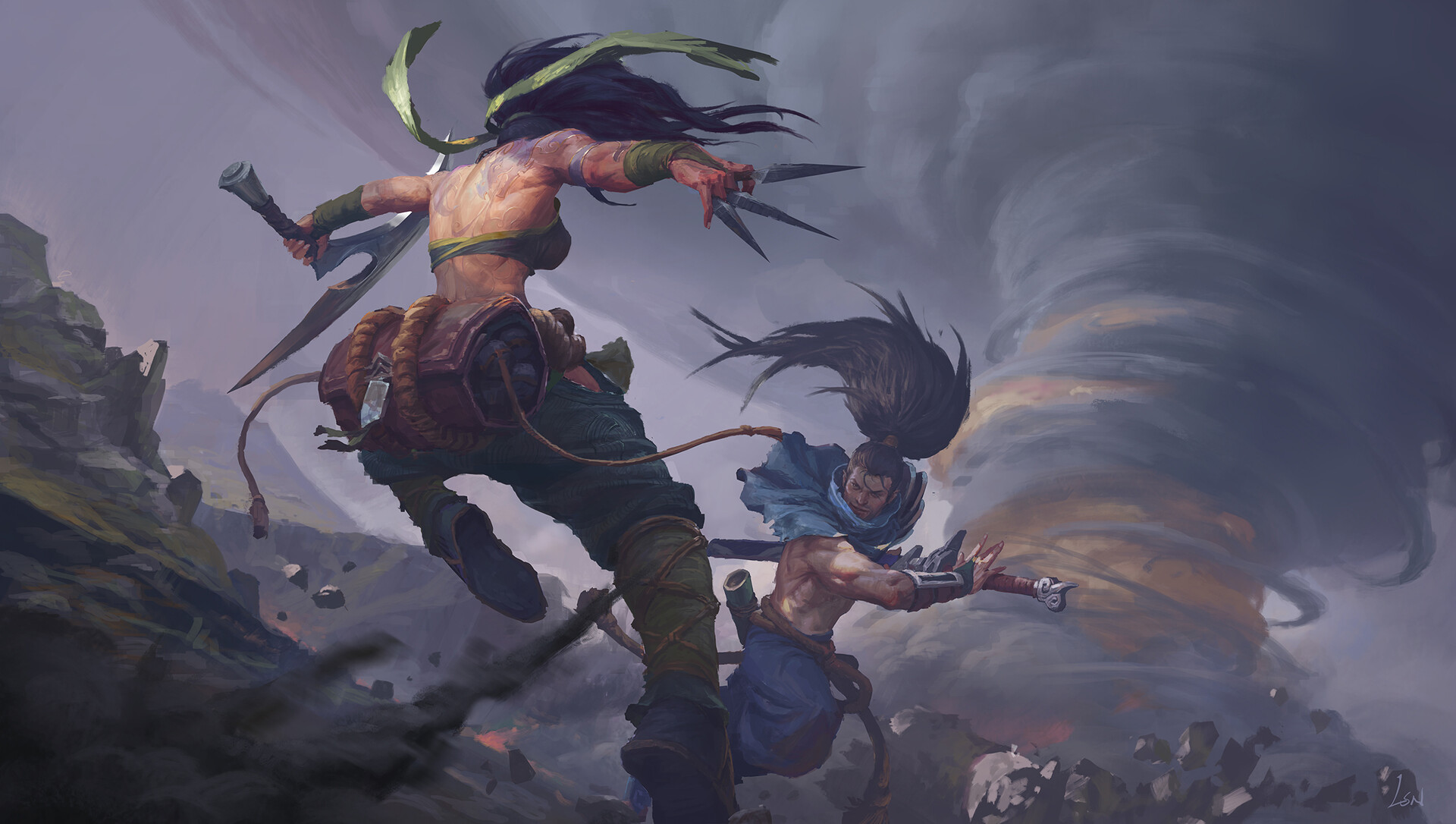 Legends Of Runeterra Akali - HD Wallpaper 