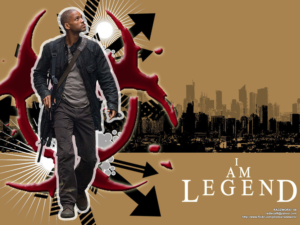 I Am Legend - Will Smith I Am Legend - HD Wallpaper 