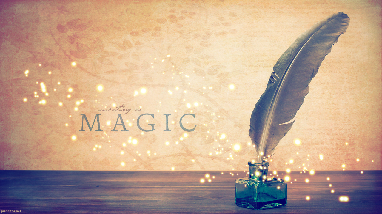 Desktop Wallpaper Featuring A Quill Pen - Still Life Photography - HD Wallpaper 