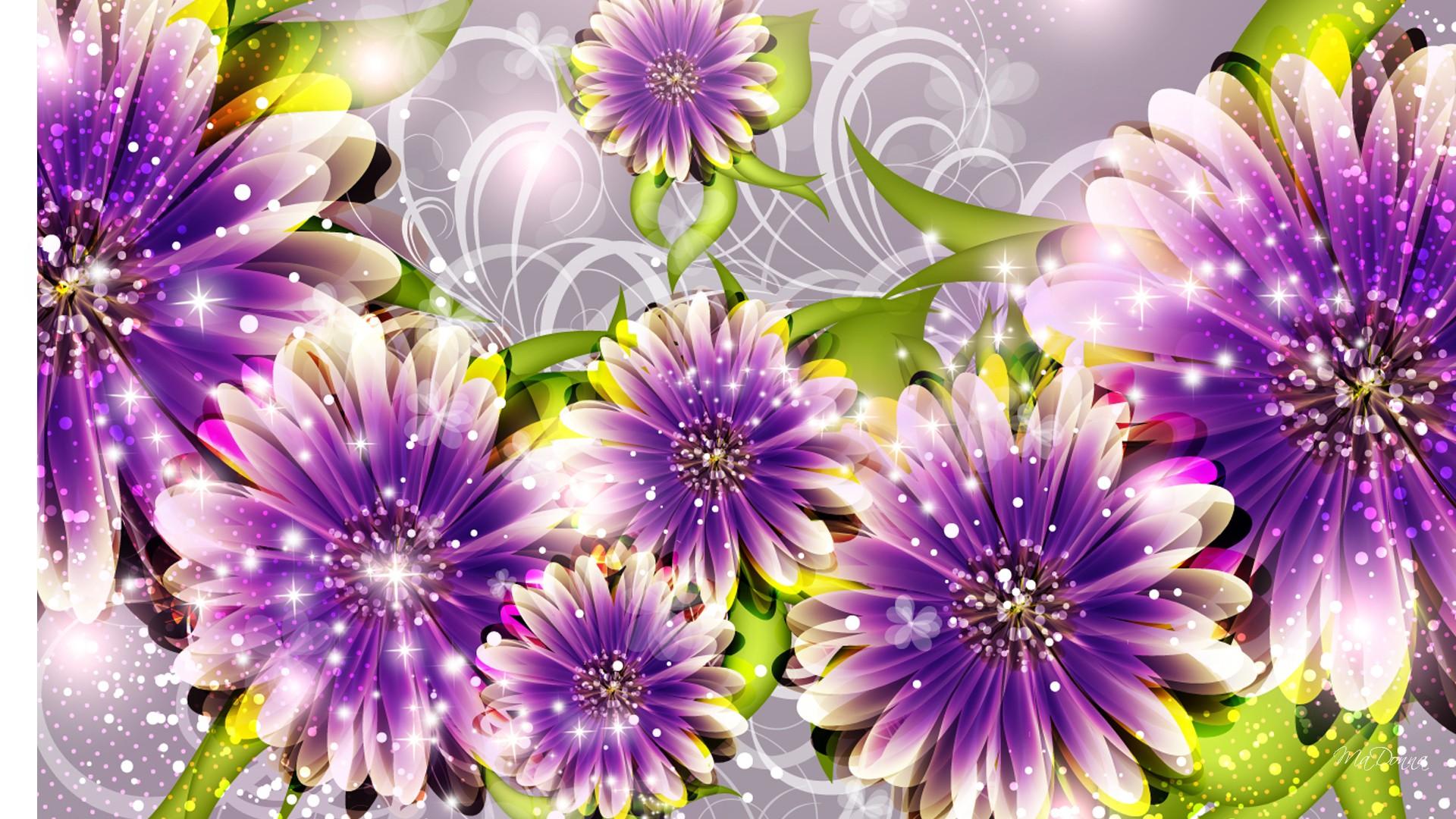 Hd Wallpapers 3d Flower - 1920x1080 Wallpaper - teahub.io