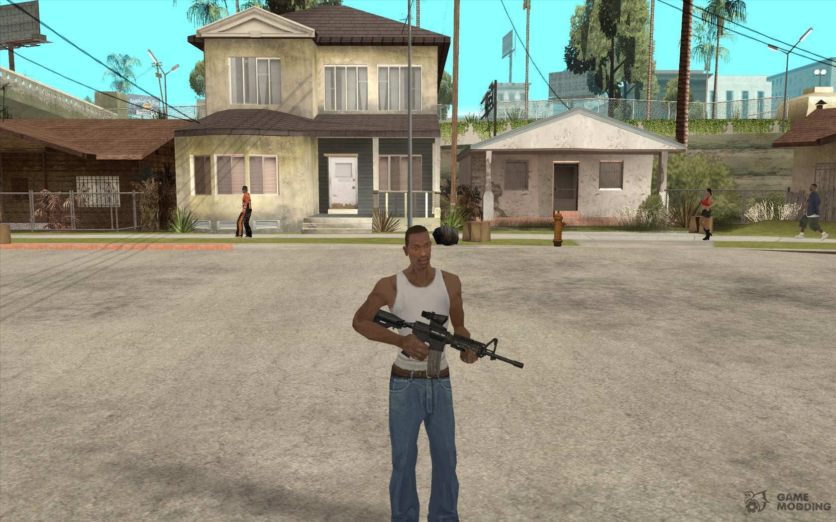 I Am Legend M4a1 For Gta San Andreas - Gta San Andreas Pubg - HD Wallpaper 