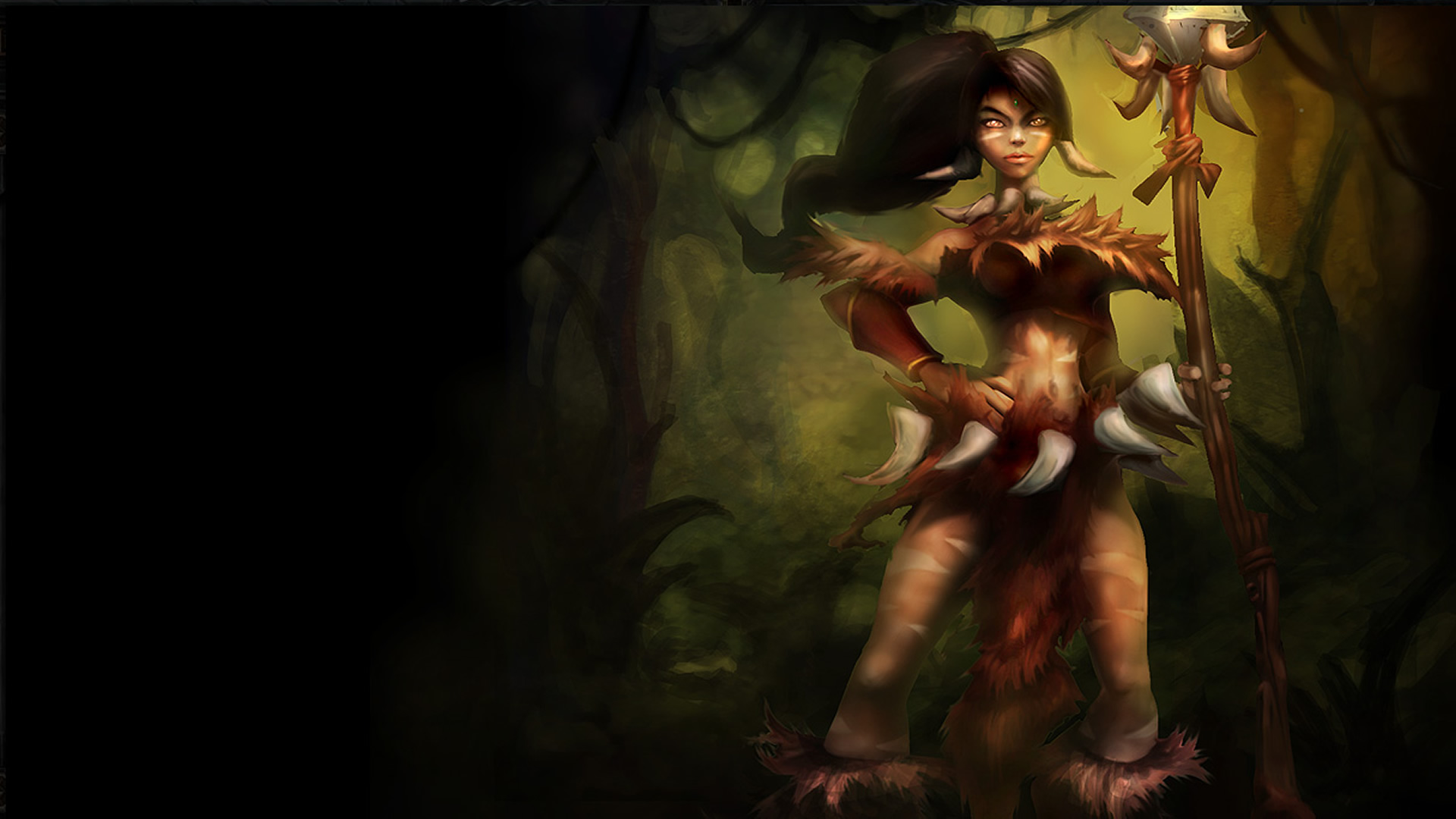 League Of Legends Nidalee - HD Wallpaper 