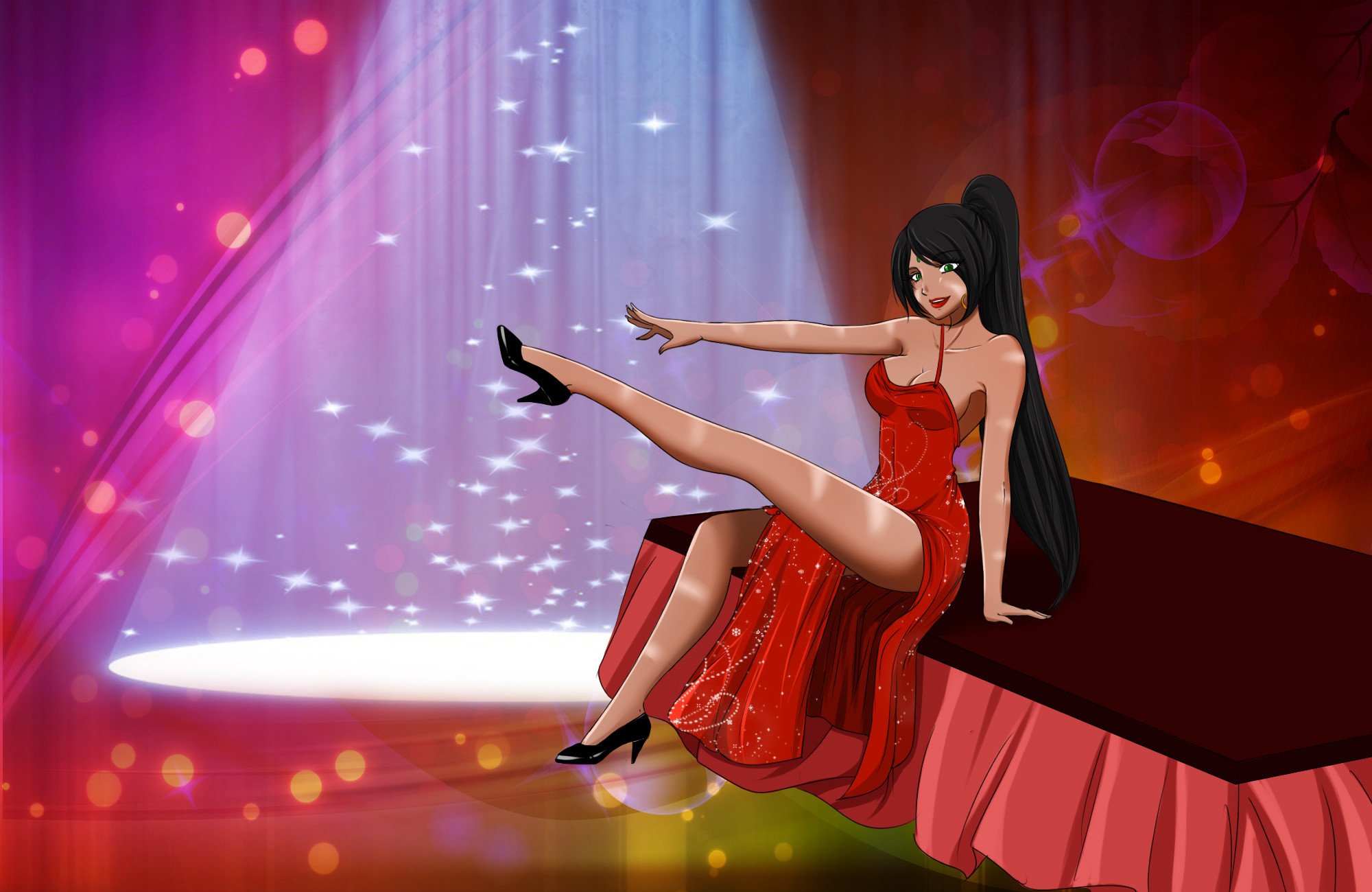 Tango Nidalee By Dweynie Hd Wallpaper Fan Artwork League - Gomez Wizards Of Waverly Place - HD Wallpaper 