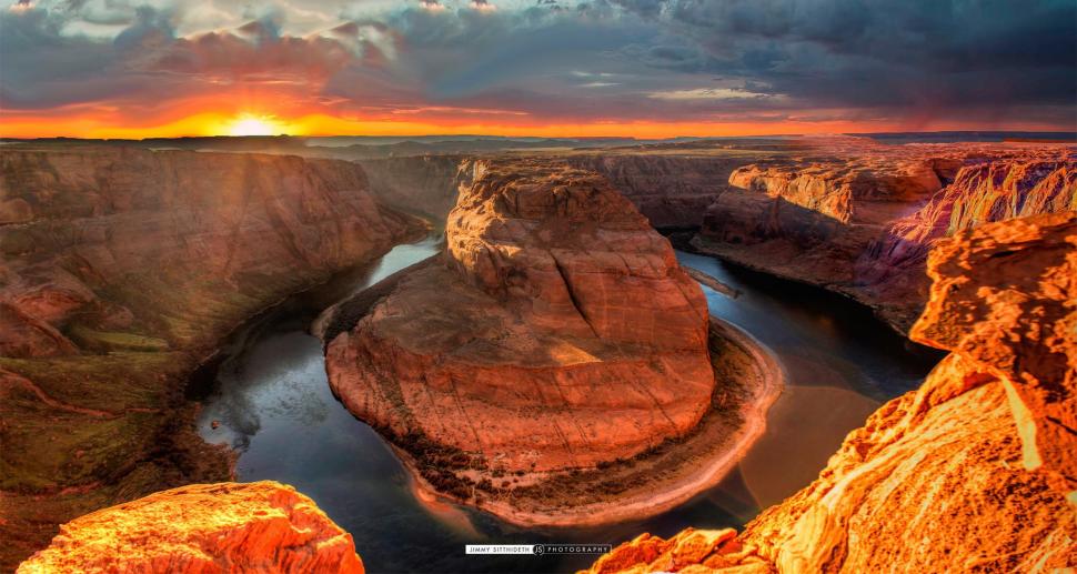 Horse Shoe Bend, Arizona Wallpaper,river Hd Wallpaper,canyon - Horseshoe Bend - HD Wallpaper 