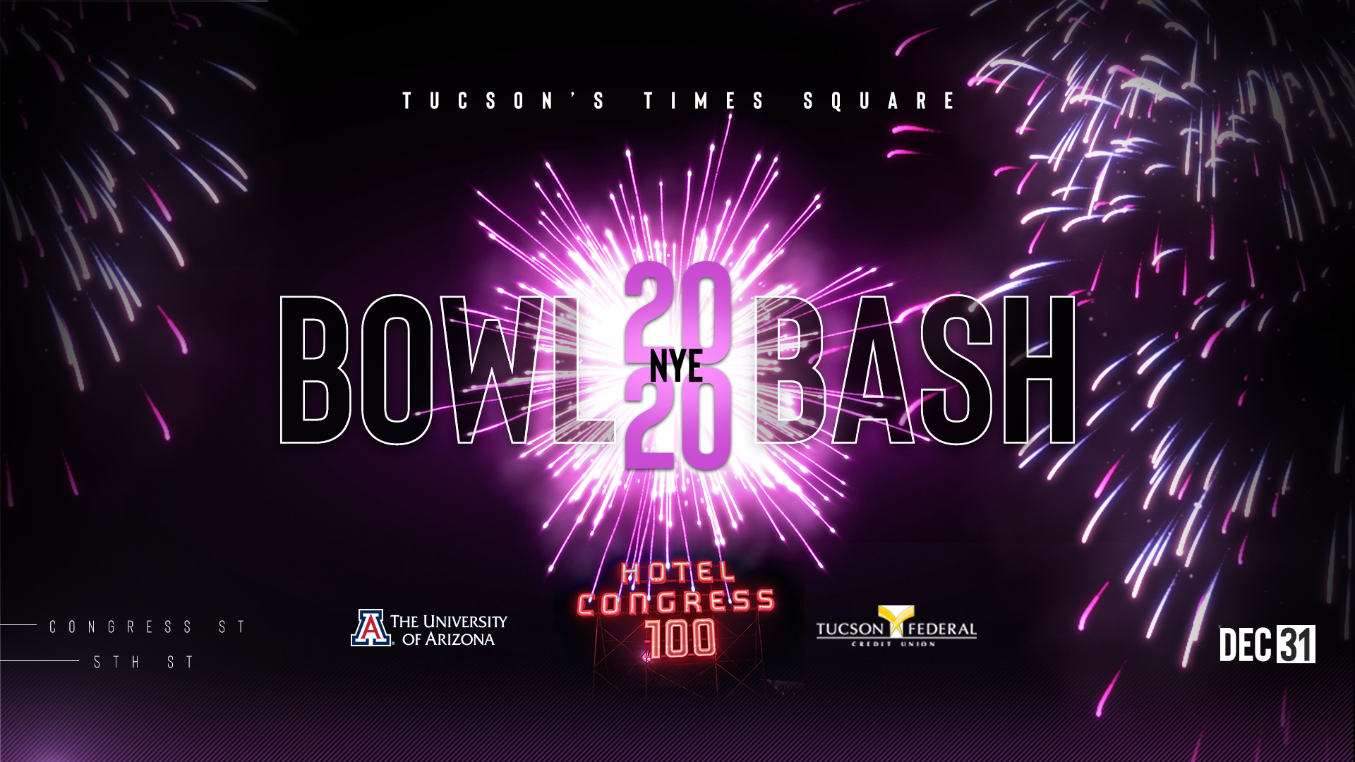 Tucson New Year's 2019 Times Square - HD Wallpaper 