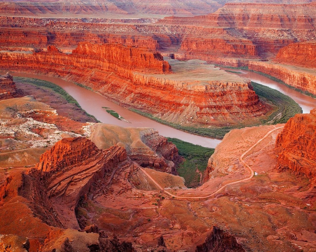Dead Horse Point View - HD Wallpaper 