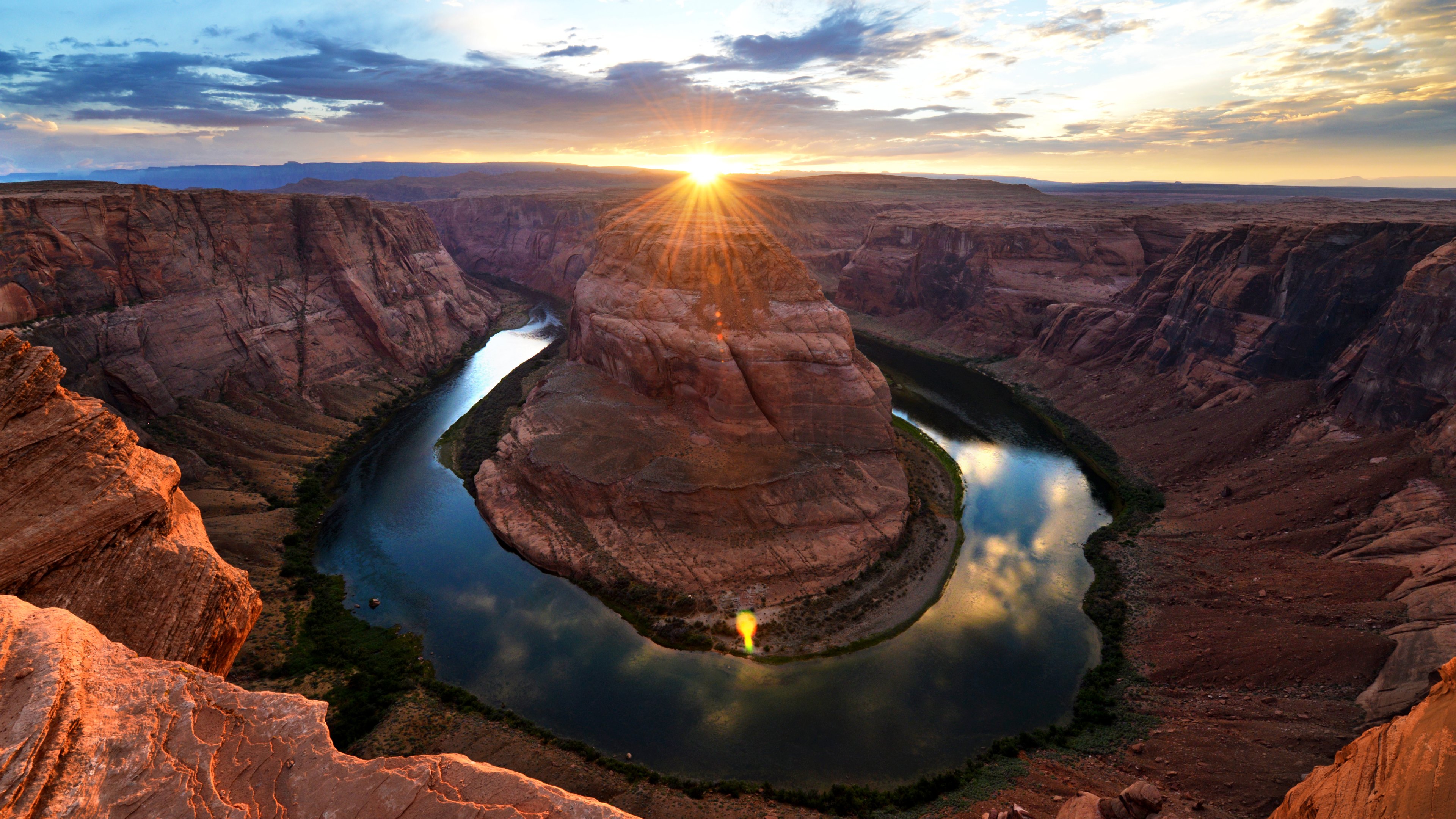 Horseshoe Bend - HD Wallpaper 