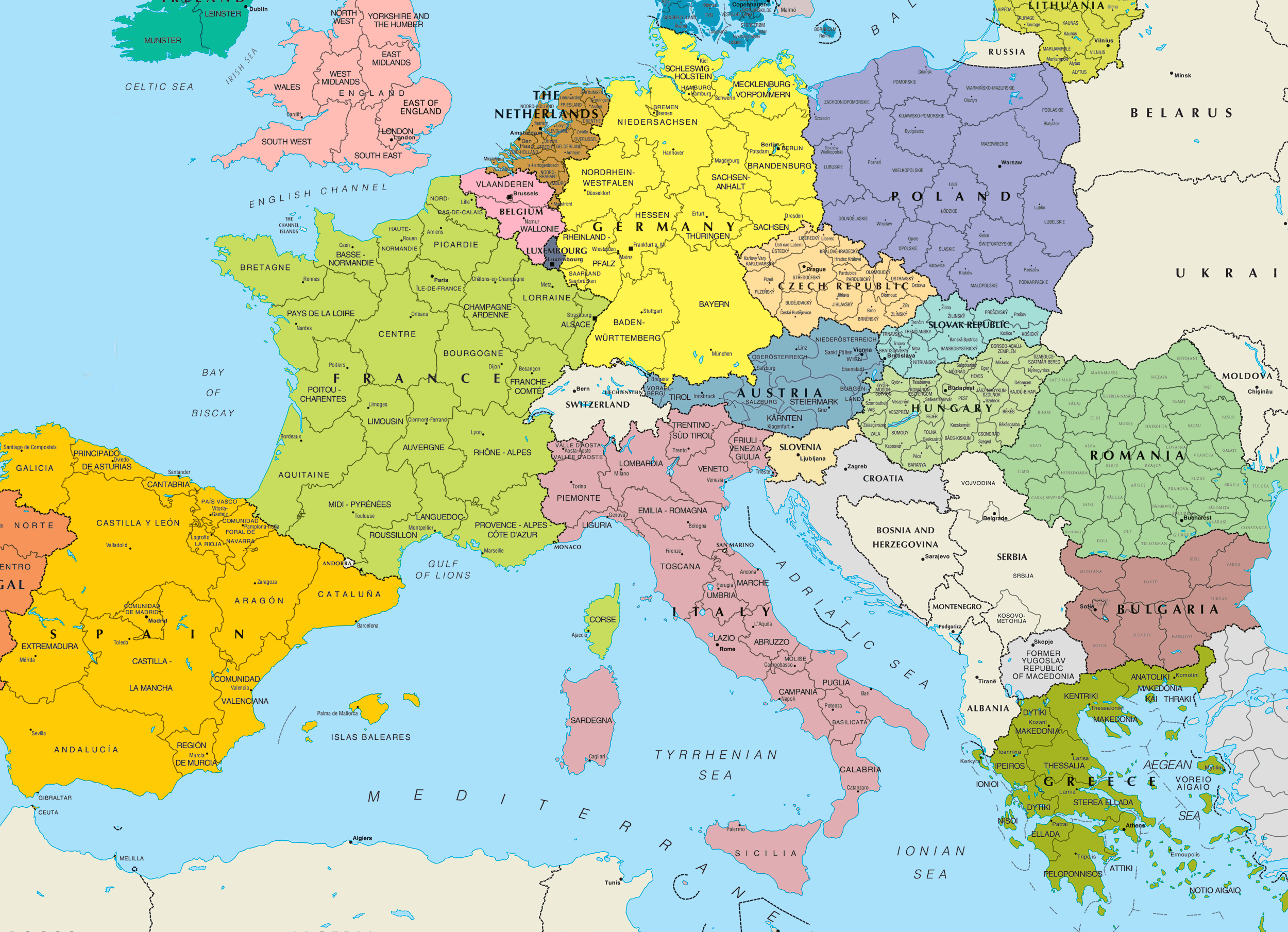 Corfu On The World Map - HD Wallpaper 