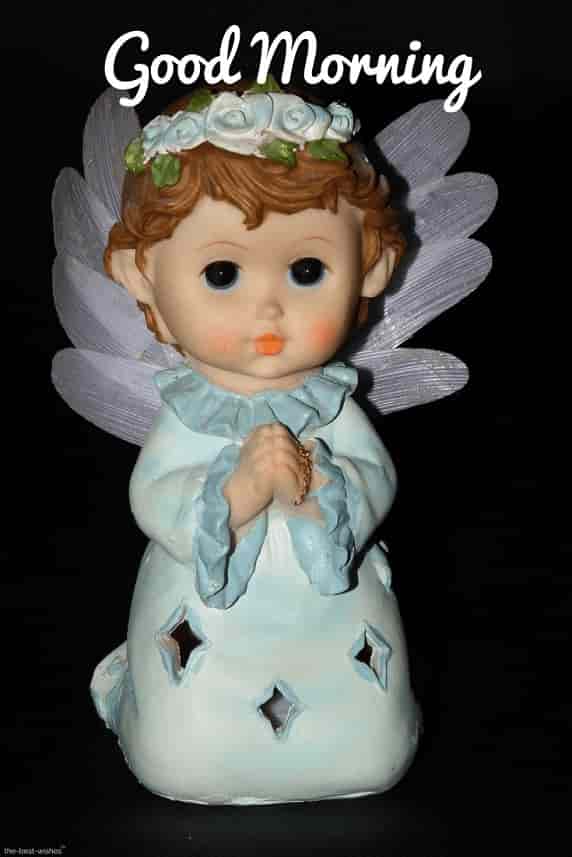 Good Morning Angel Wallpaper - Statue - HD Wallpaper 