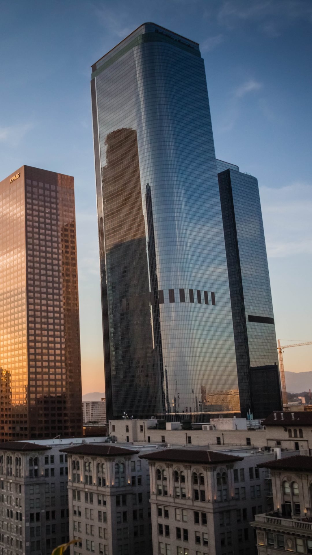 Hd 1080x1920 Wallpaper Skyscrapers - HD Wallpaper 