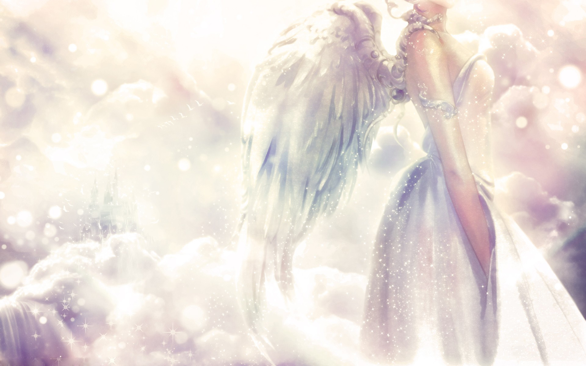 Desktop Angel Hd Wallpapers Download - Desktop Wallpaper Angel - HD Wallpaper 