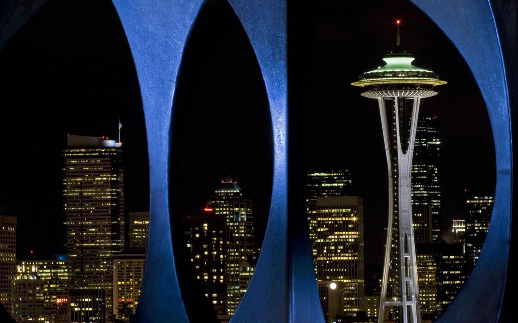 Seattle Skyline Wallpaper - HD Wallpaper 