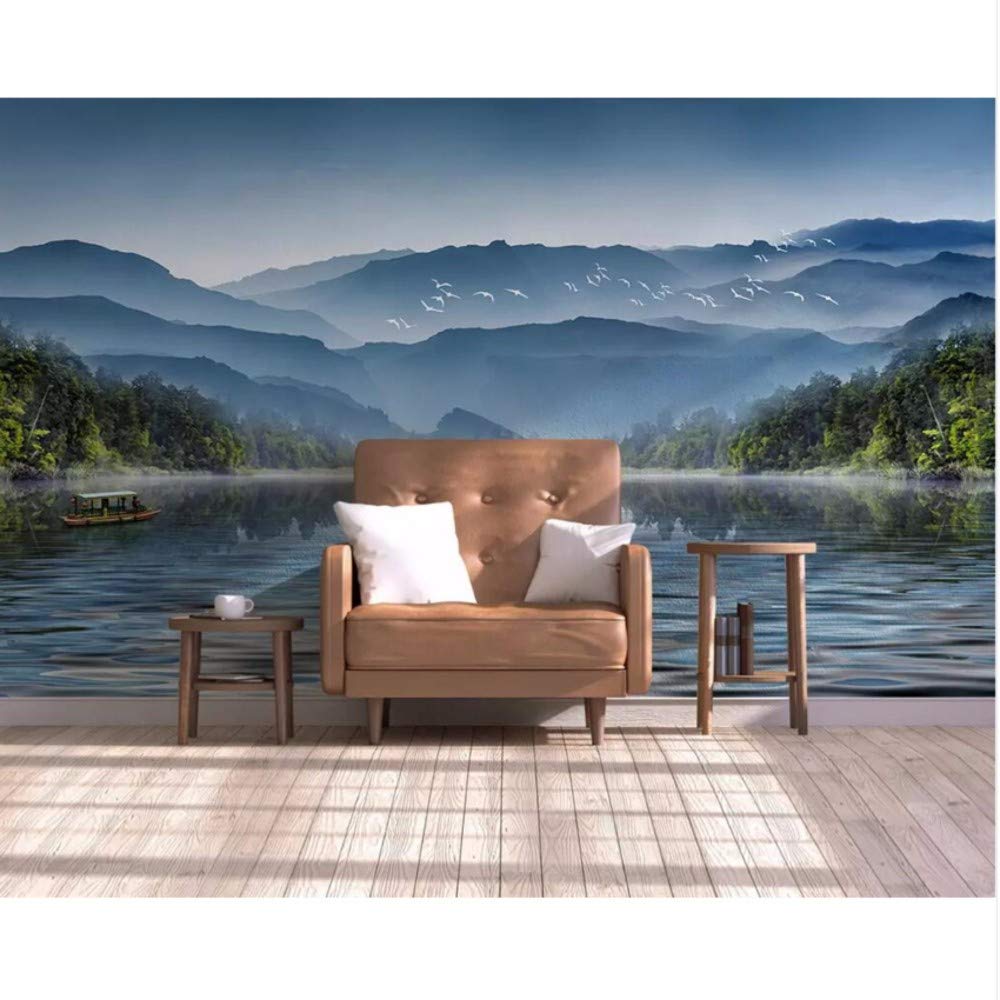 Jardin Pintado En Pared - HD Wallpaper 