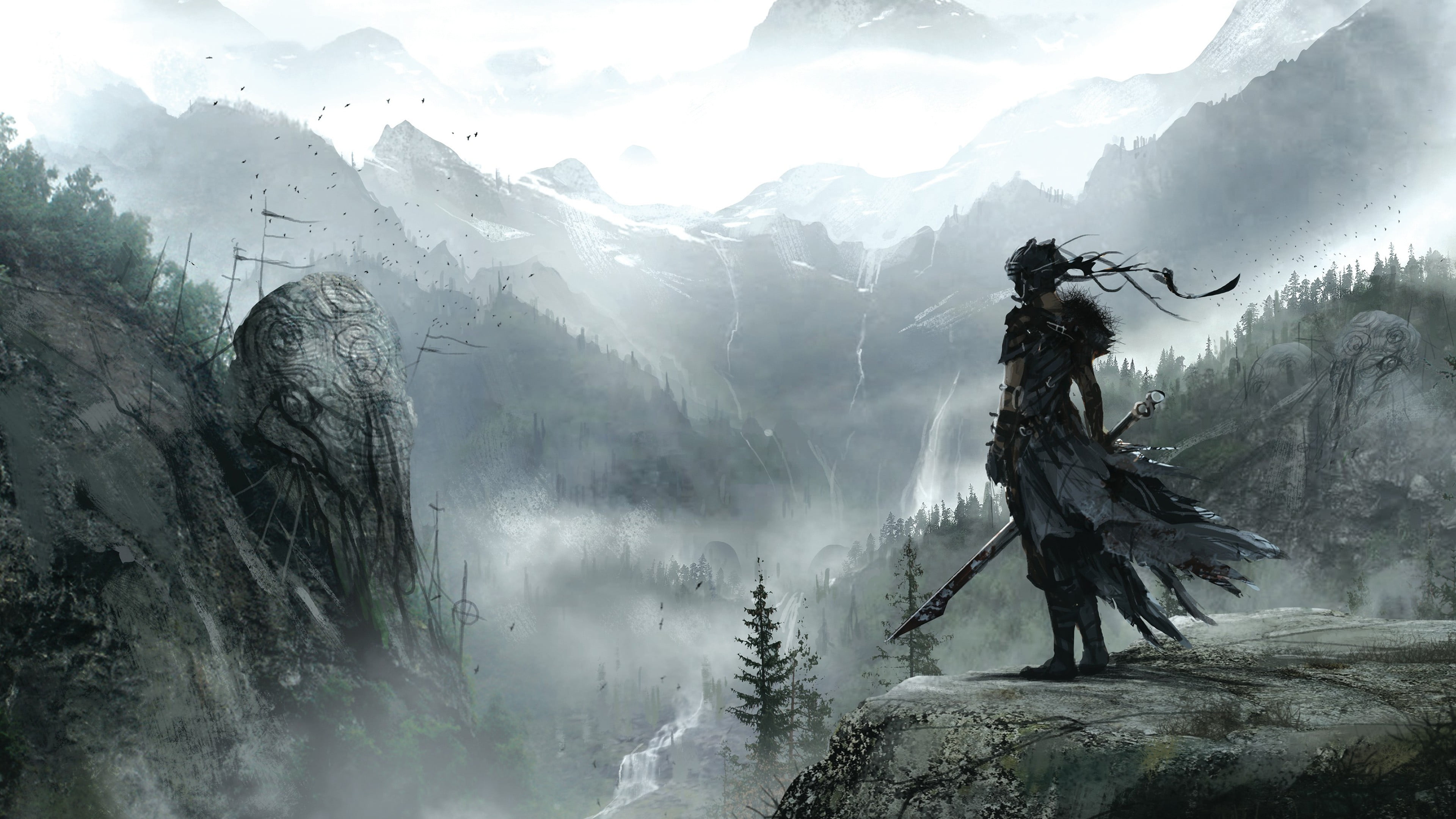 3d Mountain Wallpaper - HD Wallpaper 