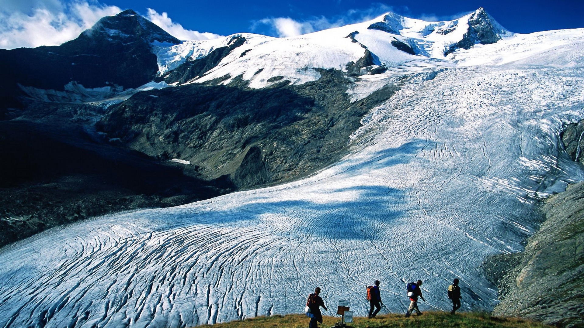 Wallpaper Glacier Alaska Mountain Rock Usa - Hohe Tauern National Park Austria - HD Wallpaper 