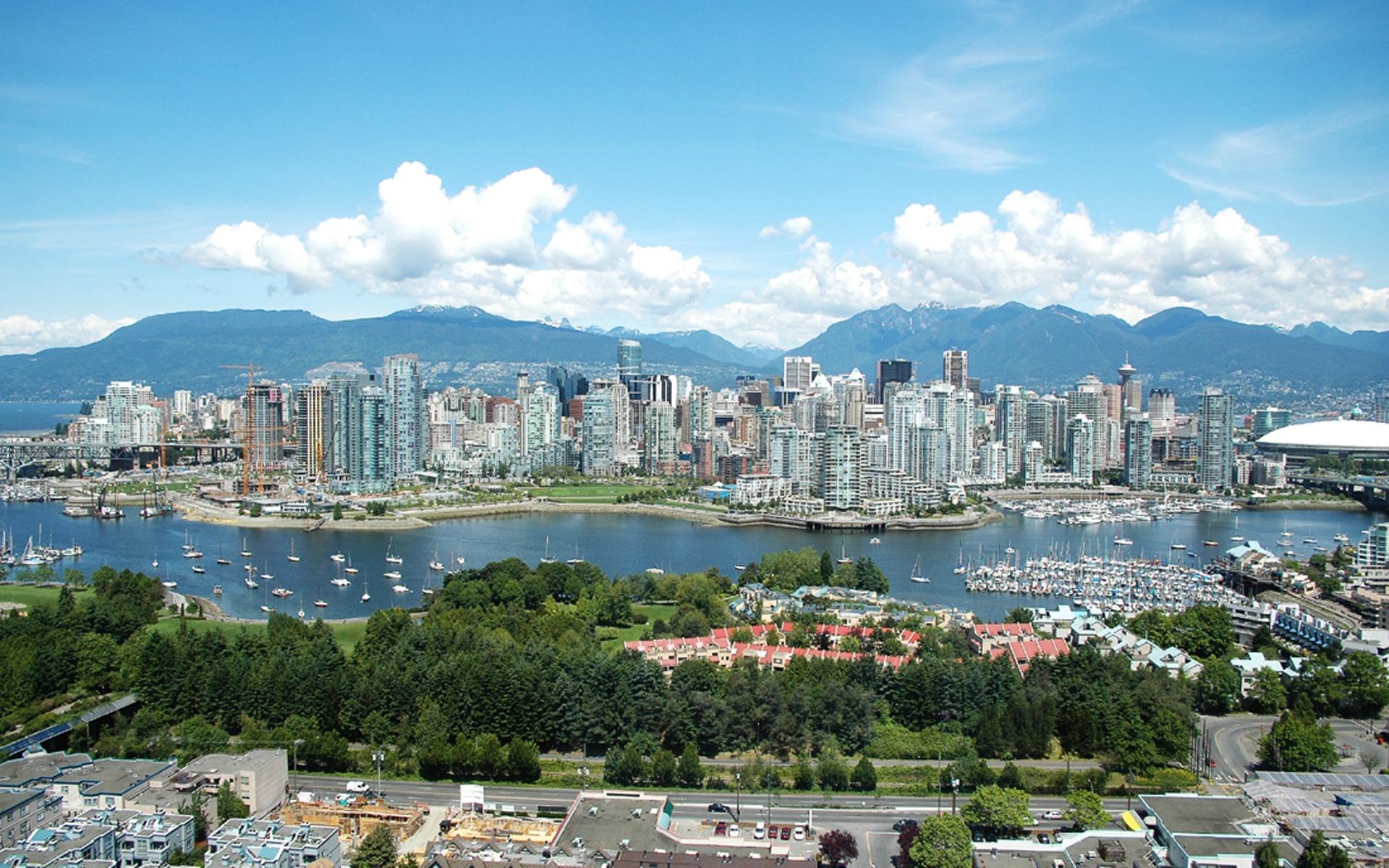 City Wallpaper 1080p Vancouver - HD Wallpaper 