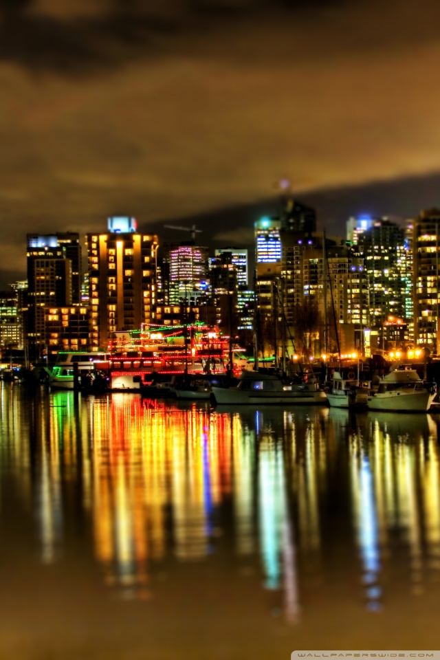 Stanley Park Vancouver Night - HD Wallpaper 