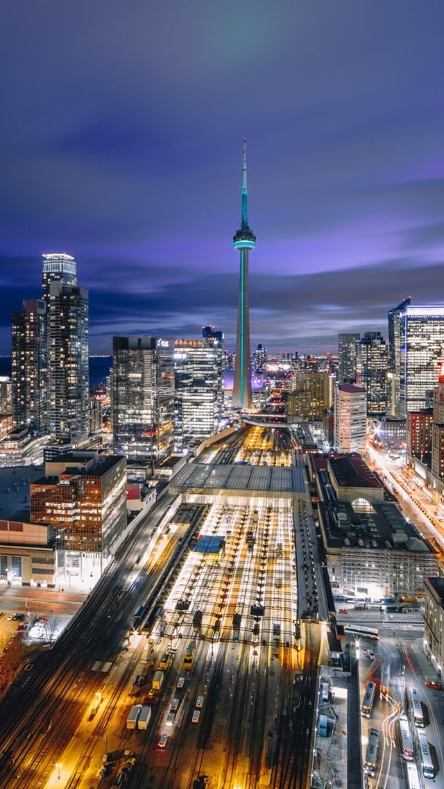 Canada Toronto City - 640x1136 Wallpaper 