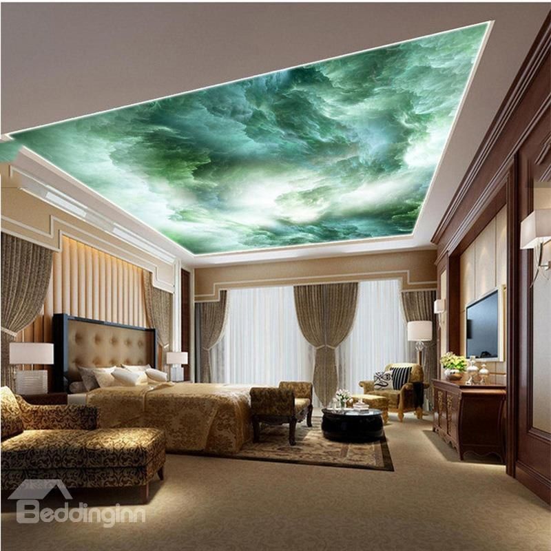 Ceiling Glass Painting - HD Wallpaper 