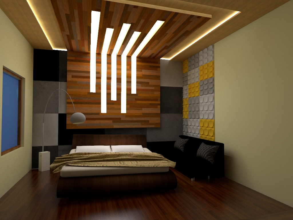 False Ceiling Design For Bedroom - HD Wallpaper 