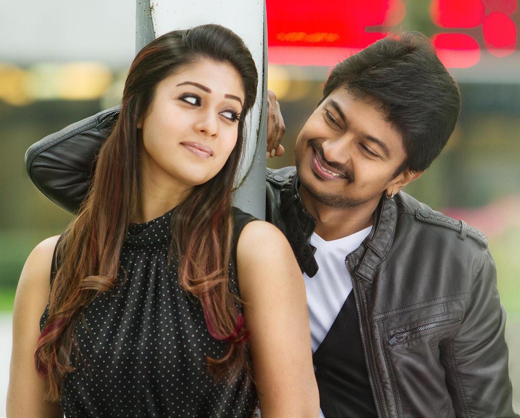Nayanthara And Udhayanidhi Wallpaper Download - Idhu Kathirvelan Kadhal Poster - HD Wallpaper 