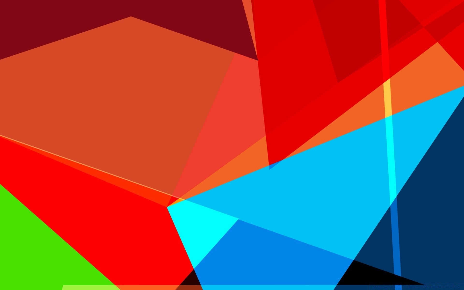 Bright Colors Geometric Design Graphic Design Illustration - Aspect Ratio - HD Wallpaper 