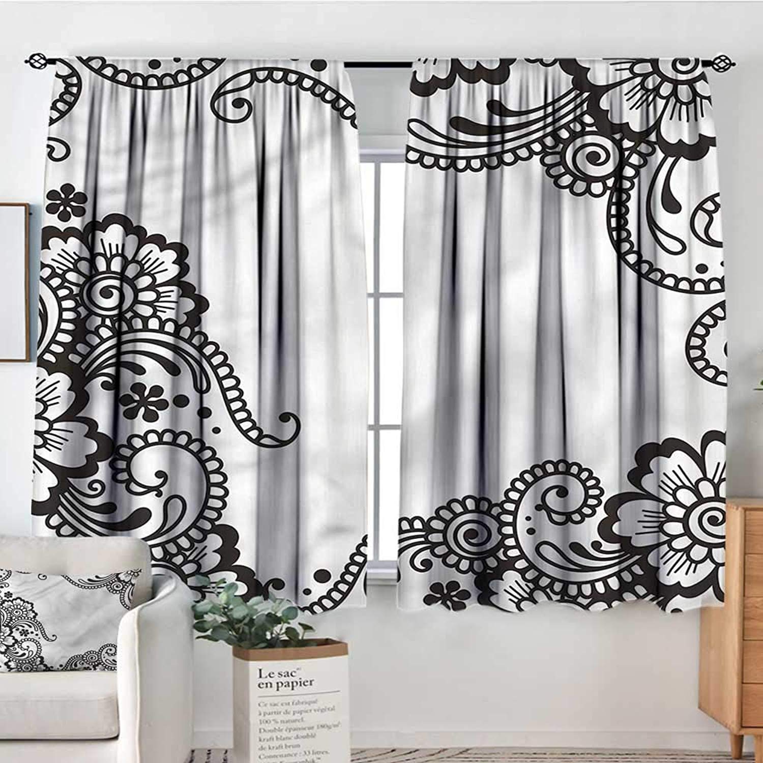 Christmas Pattern Kitchen Curtains - HD Wallpaper 