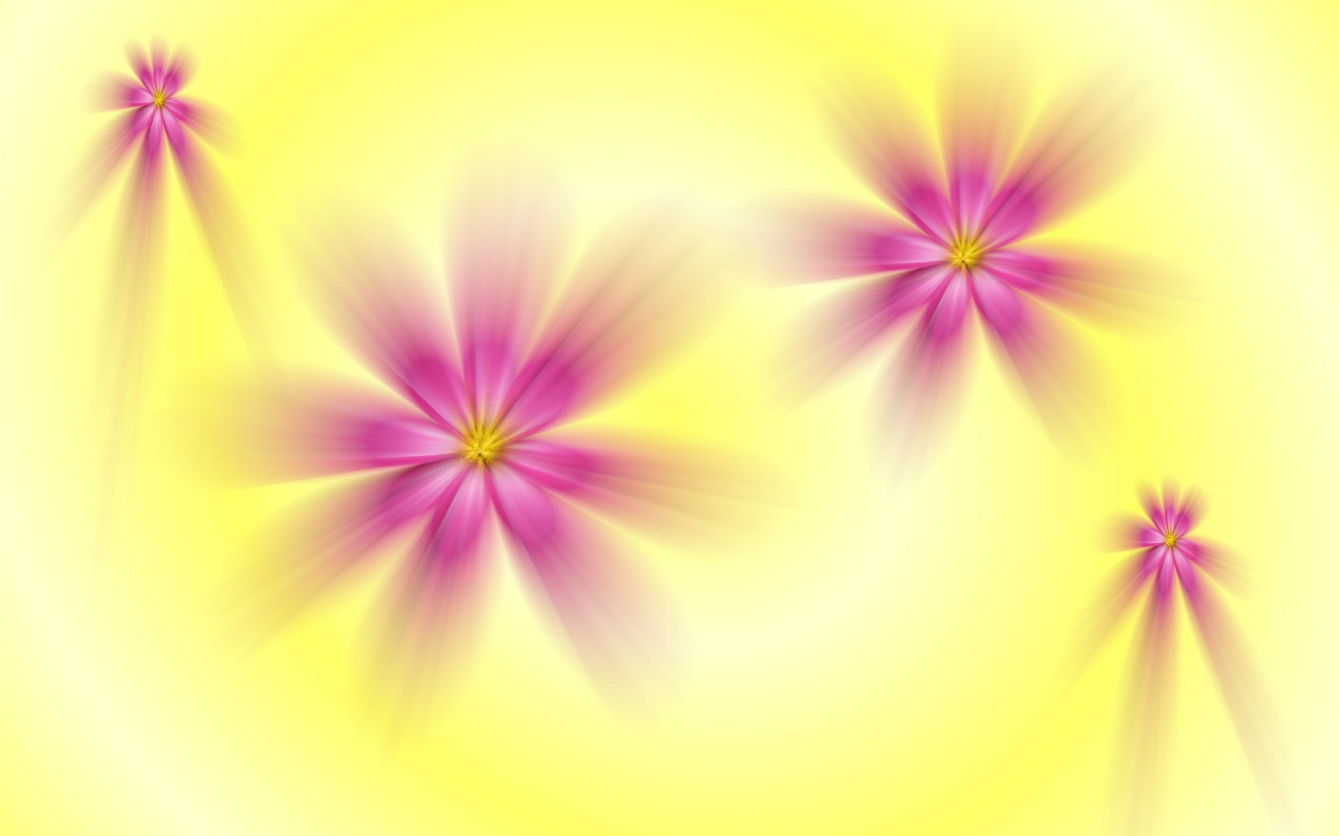 Artistic Wallpaper Made By Flowers - Background Of Flowers Image In Yellow - HD Wallpaper 