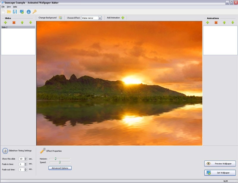 Animated Wallpaper Maker 2.5 - HD Wallpaper 