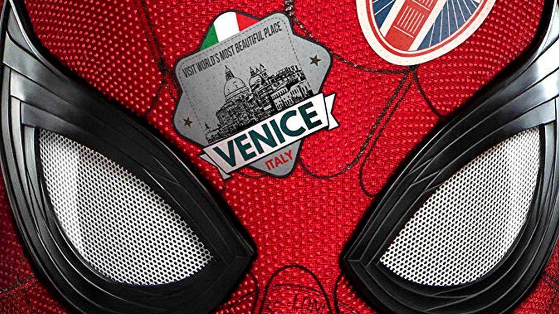 Spider Man Far From Home Movie Wallpaper With High - Poster Wallpaper Logo Spider Man Far From Home - HD Wallpaper 