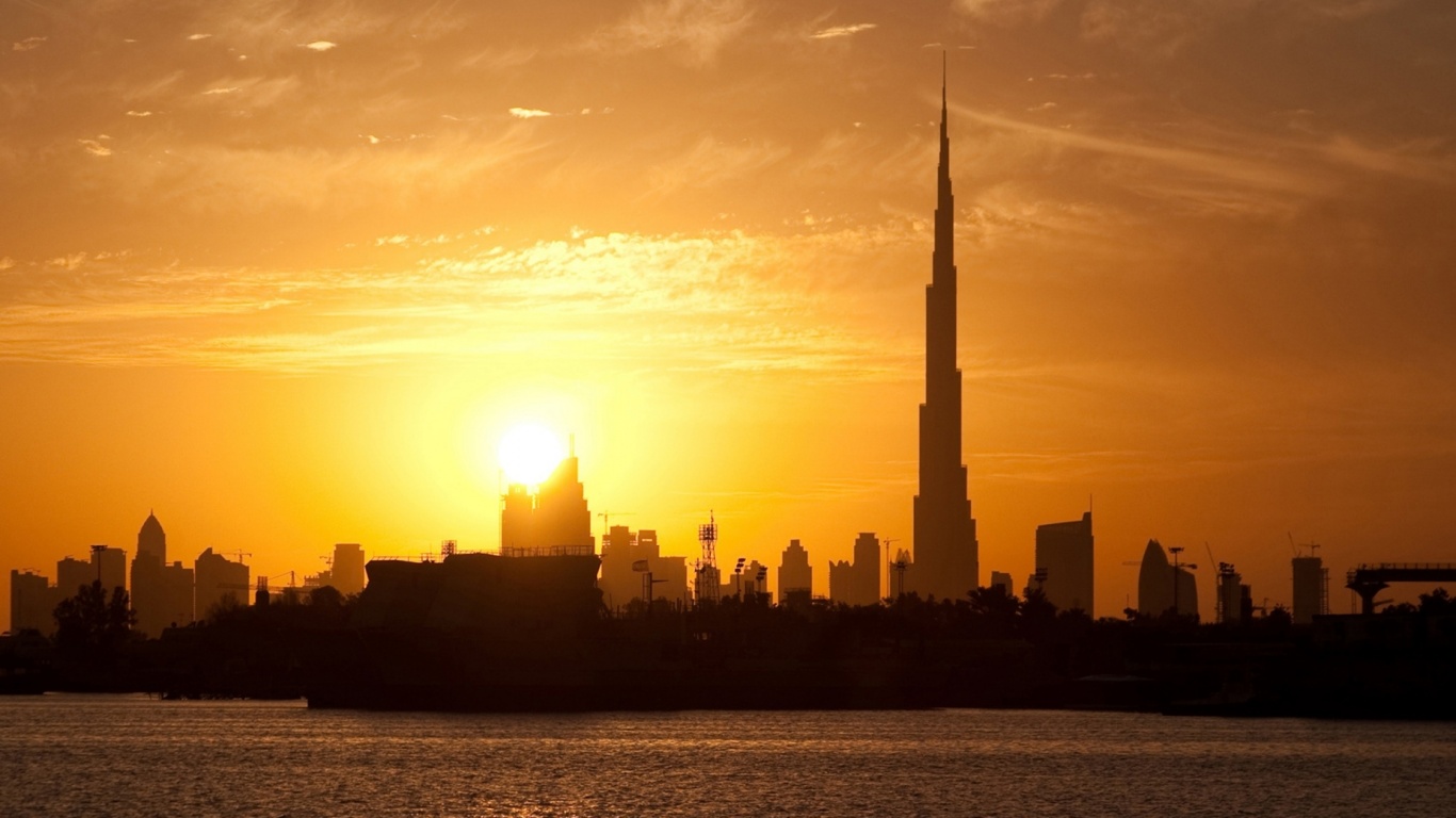 Hot Sun In Dubai - HD Wallpaper 