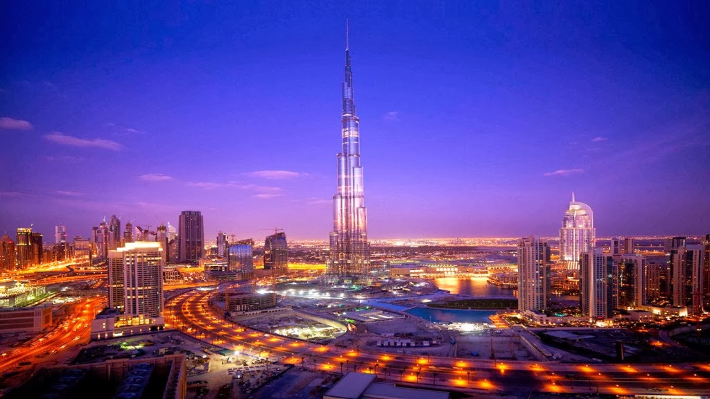 Dubai Burj Khalifa Hd - HD Wallpaper 