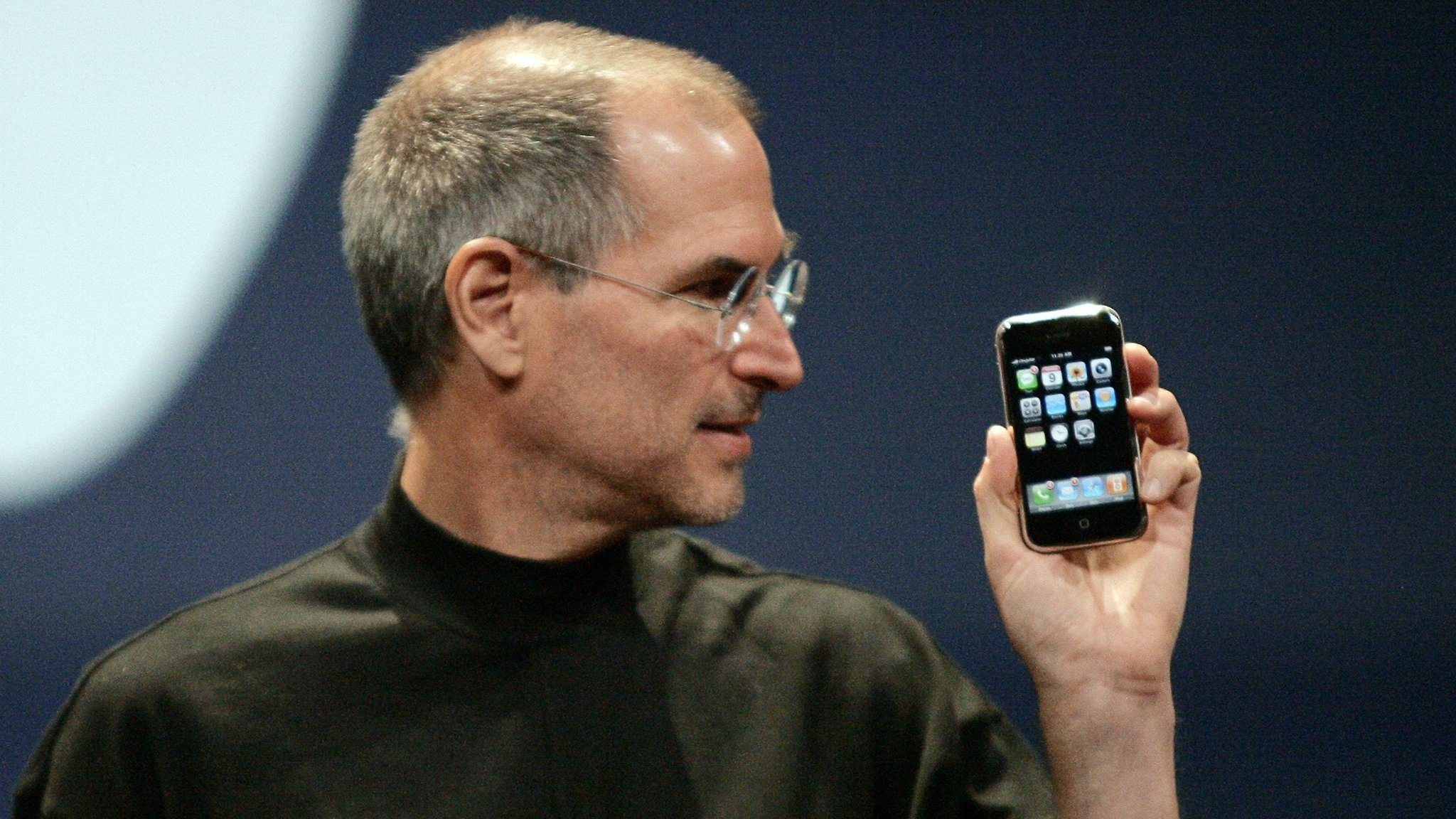 Steve jobs iphone 3 2048x1152 wallpaper teahub io