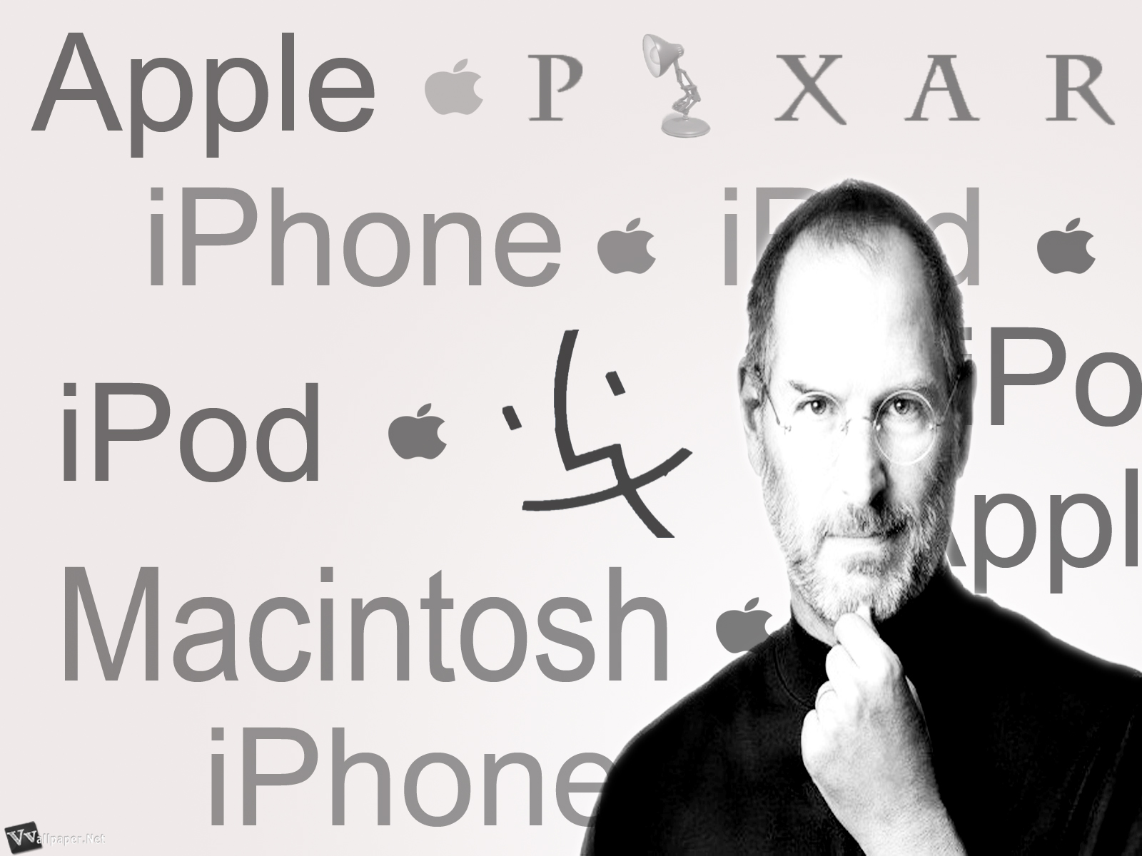 Steve Jobs All Brands Hd Wallpaper - Steve Jobs Brands - HD Wallpaper 