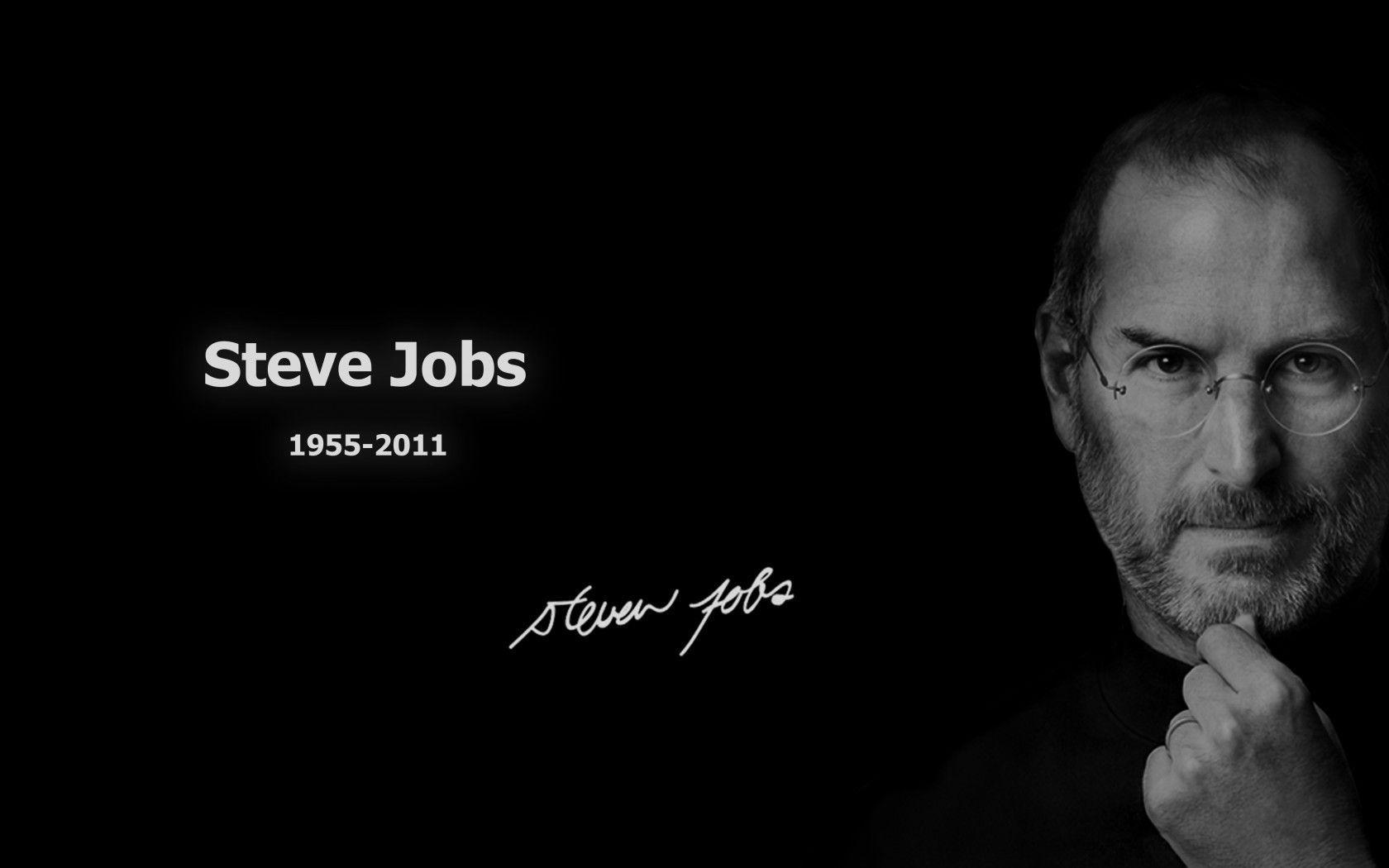 Steve Jobs Iphone Wallpaper - HD Wallpaper 