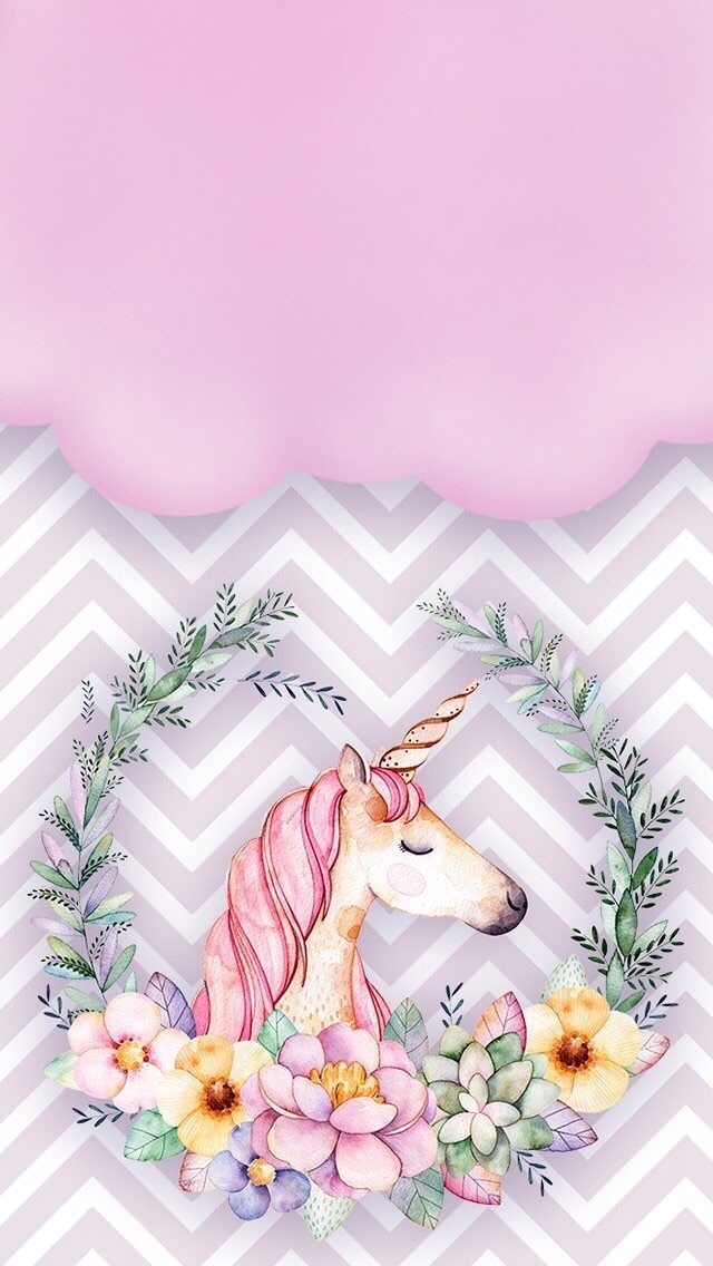 Unicorn, Wallpaper, And Iphone Image - Gambar Wallpaper Unicorn Lucu -  640x1136 Wallpaper 
