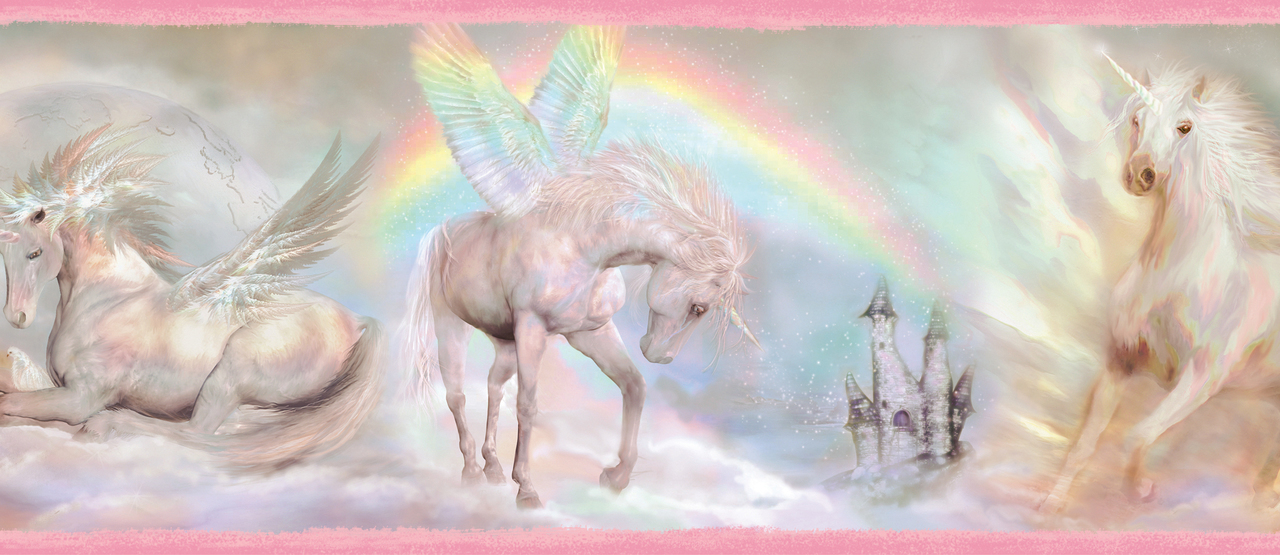 Unicorn Wallpaper Border 1280x555 Wallpaper teahub.io