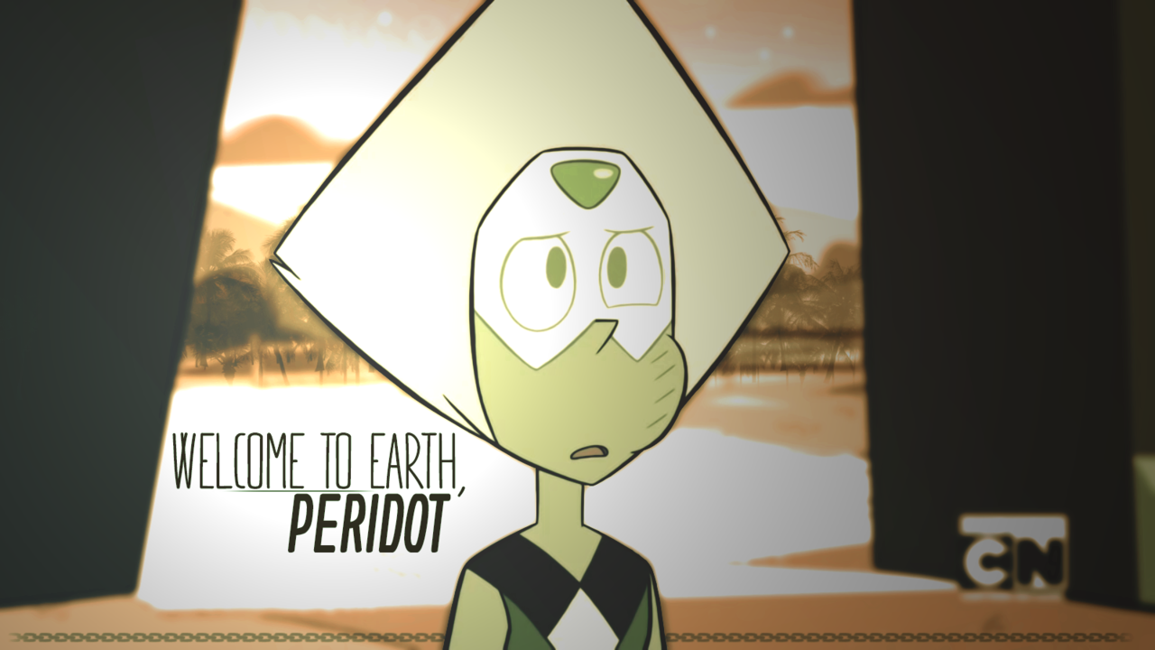 Steven, Wallpaper, And Steven Universe Image - Peridot Welcome To Earth - HD Wallpaper 