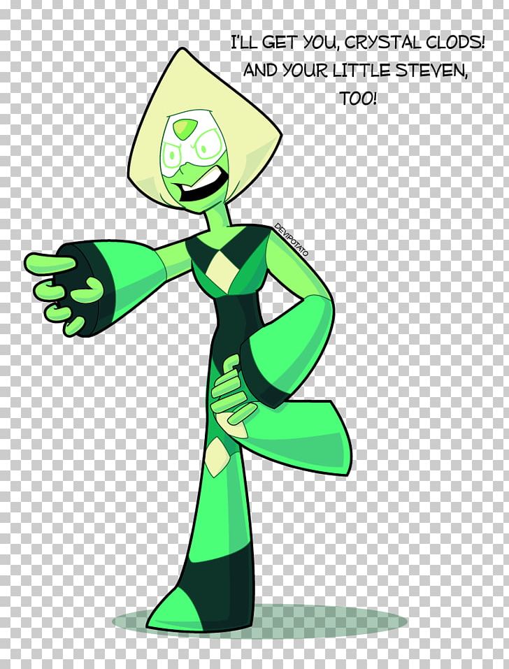 Peridot Green Fan Art Png, Clipart, Art, Cartoon, Cartoon - Steven Universe Human Fanart - HD Wallpaper 