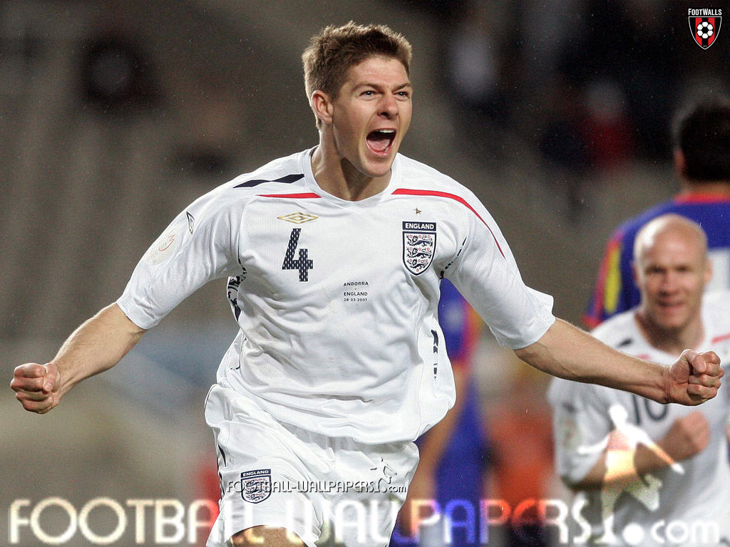 Steven Gerrard Wallpaper - Steven Gerrard England - 1024x768 Wallpaper -  