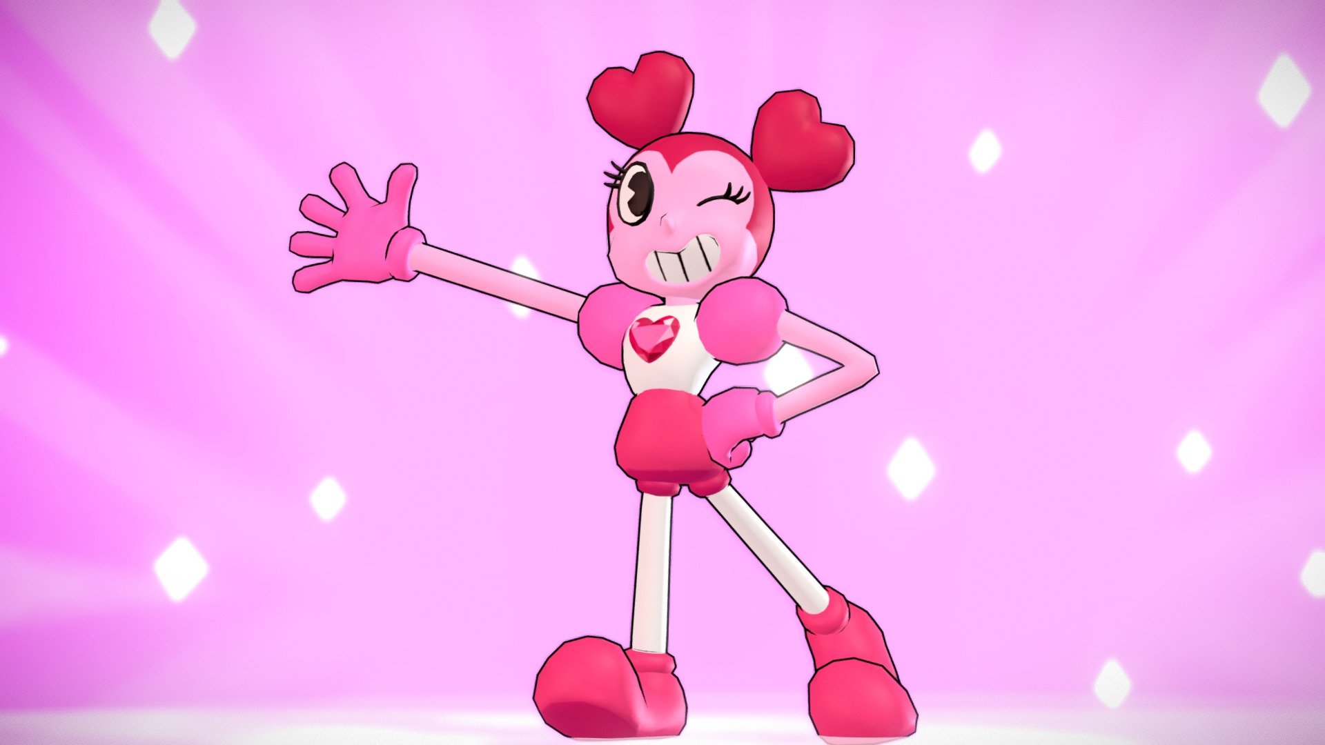 Steven Universe Spinel 3d Model - HD Wallpaper 