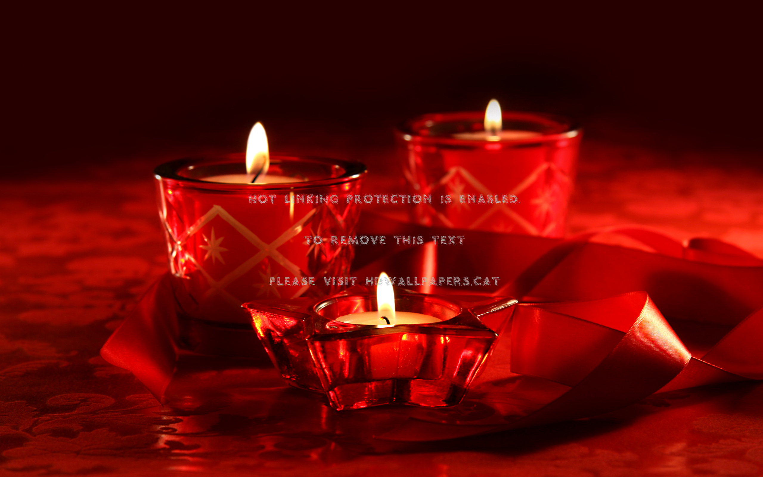 Candles Red Lovely Romantic Beautiful Day - Candle Red Background -  2560x1600 Wallpaper 
