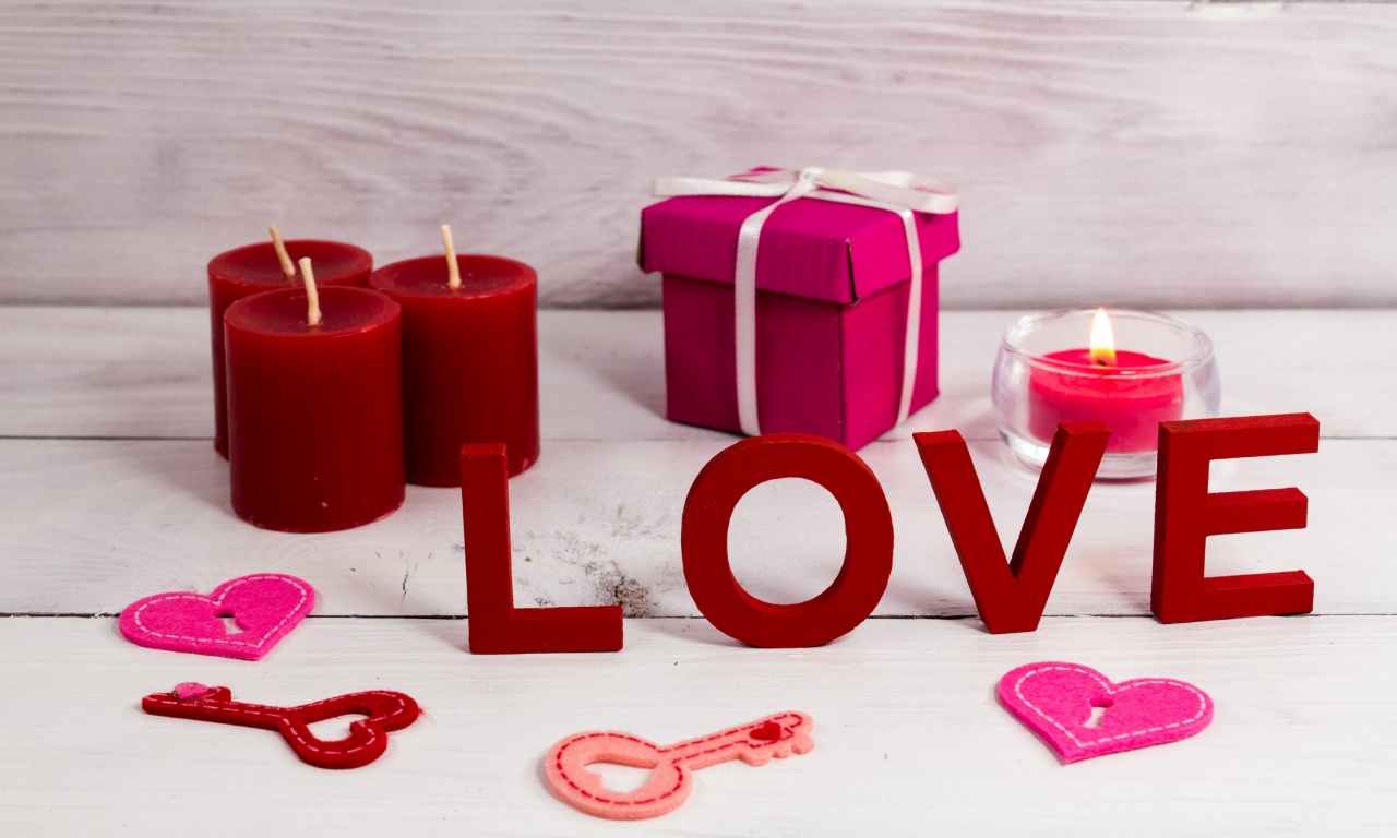 Romantic Candle Love Heart - Baixar Imagens Do Dia Dos Namorados - HD Wallpaper 
