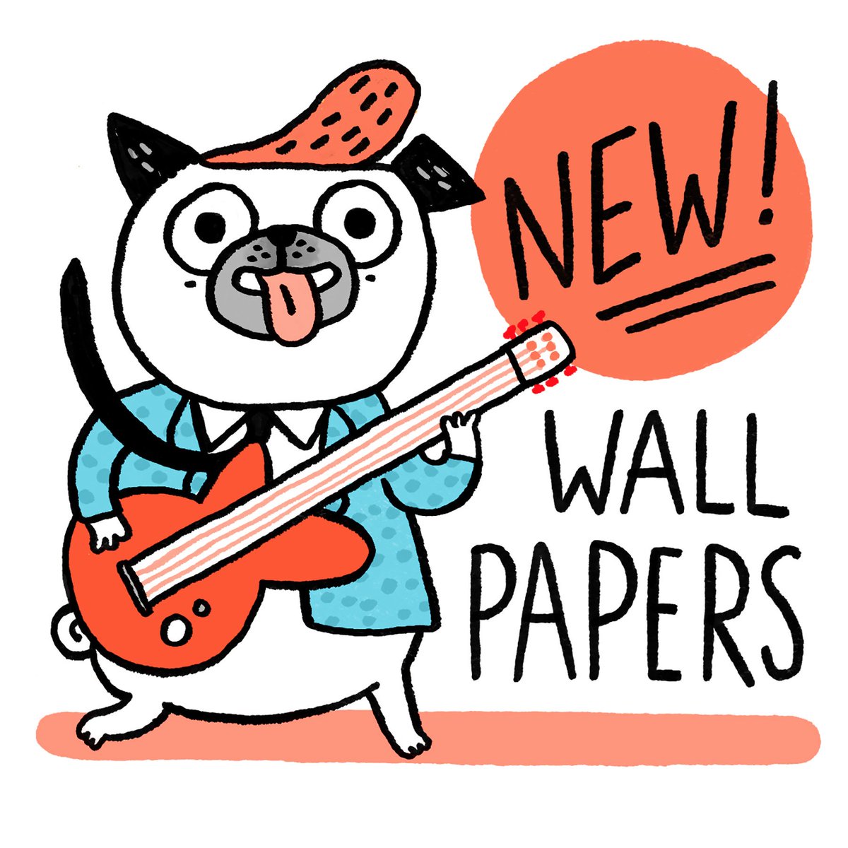 Funny Pug Wallpaper - HD Wallpaper 