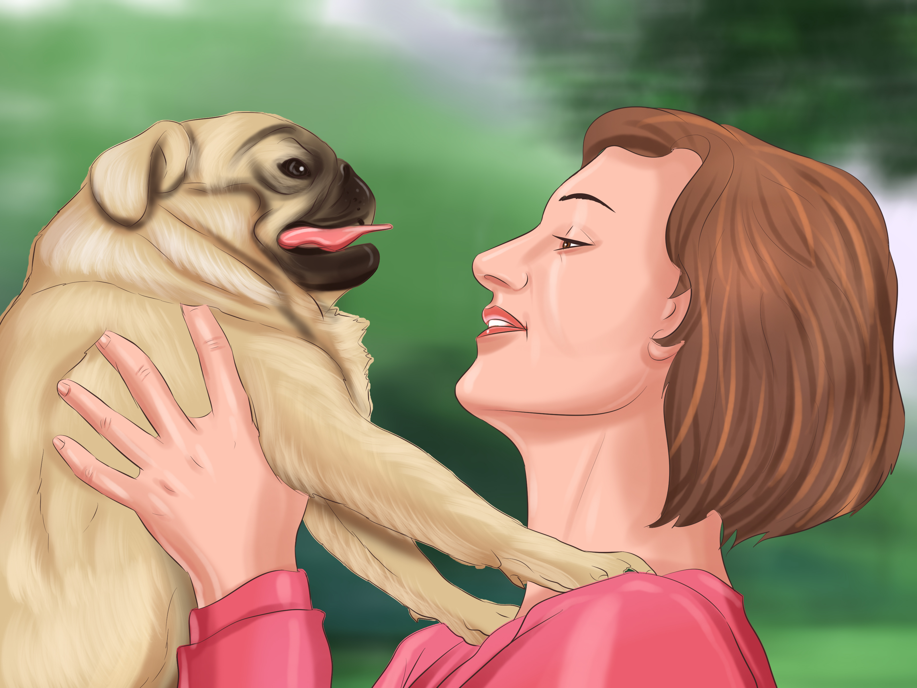 Image Titled Live With A Pug Dog Step - HD Wallpaper 